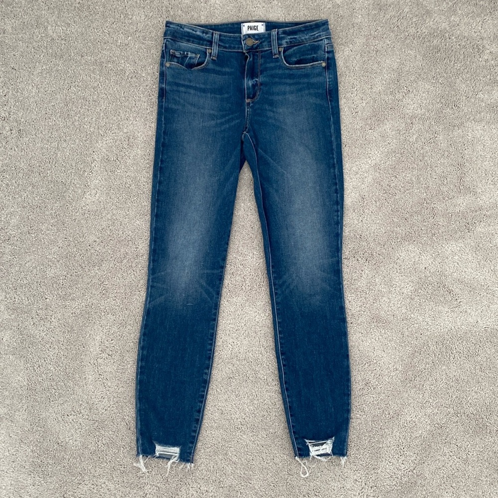 PAIGE Skinny Ankle Jeans Size 27